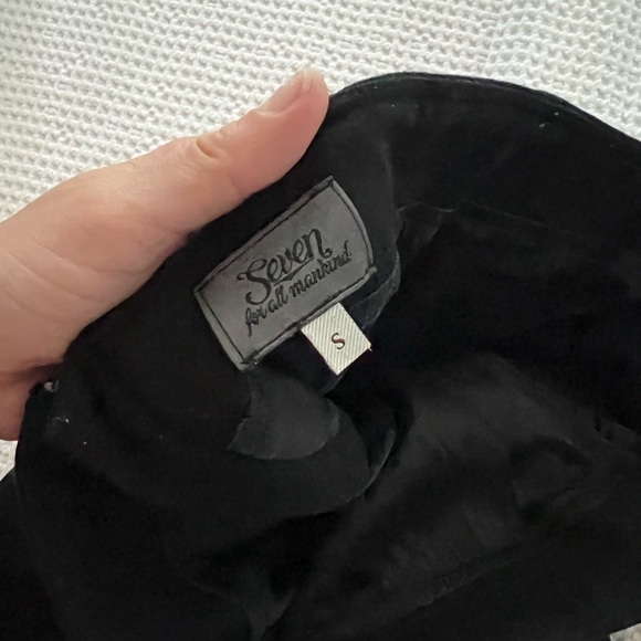 Black strapless mini dress - Picture 2 of 3